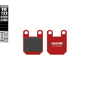 Klocki hamulcowe GALFER KH115 do Montessa Cota 310/311/314/315 - przód