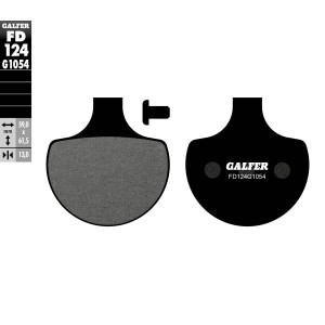 Klocki hamulcowe GALFER KH094 do Harley Davidson - Półmetaliczne