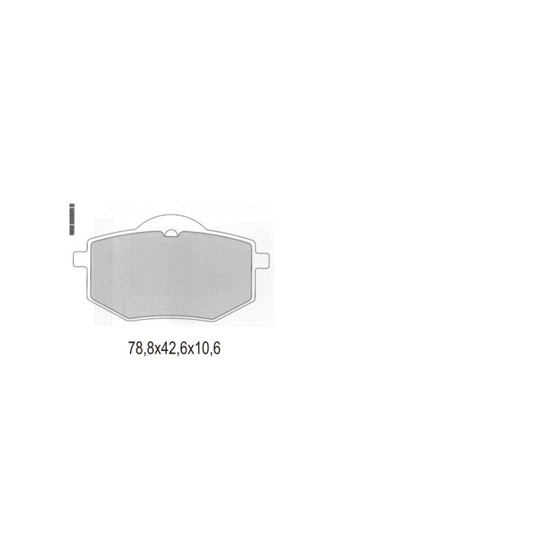 GALFER KLOCKI HAMULCOWE KH136 PÓŁMETALICZNE - oferta specjalna, wyprzedaż