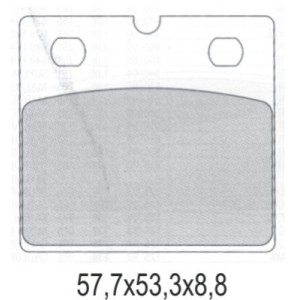 Klocki hamulcowe GALFER KH171 - oferta specjalna, wyprzedaż