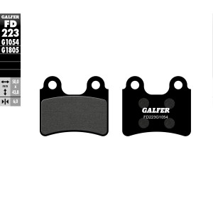 GALFER KLOCKI HAMULCOWE KH303 PÓŁMETALICZNE - najlepsza jakość i skuteczność