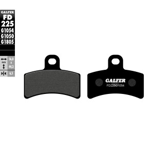 GALFER KLOCKI HAMULCOWE KH291 PÓŁMETALICZNE GAS GAS