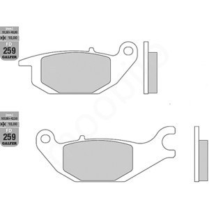 GALFER KLOCKI HAMULCOWE KH343 PÓŁMETALICZNE - oferta specjalna, wyprzedaż