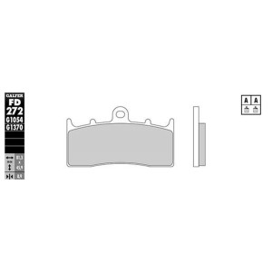 GALFER KLOCKI HAMULCOWE KH294 / KH613 PÓŁMETALICZNE - Oferta specjalna!