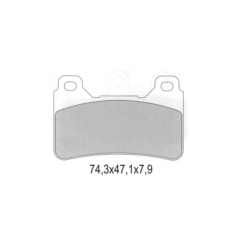 Klocki hamulcowe GALFER KH390 Półmetaliczne Honda CBR 600/1000RR - Oferta Specjalna