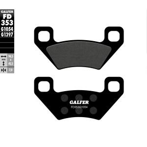 GALFER KLOCKI HAMULCOWE KH395 PÓŁMETALICZNE ATV - Najwyższa jakość w atrakcyjnej cenie