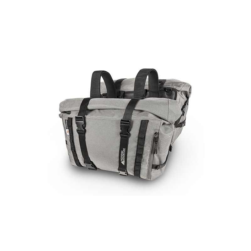 KAPPA TORBY (SAKWY) BOCZNE 25L KOLOR SZARY (INSPIRING ADVENTURE)