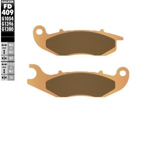 GALFER KLOCKI HAMULCOWE KH465 SPIEK METALICZNY OFF ROAD - najlepsza jakość i wydajność