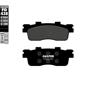 Galfer Klocki Hamulcowe KH498 Półmetaliczne Scooter