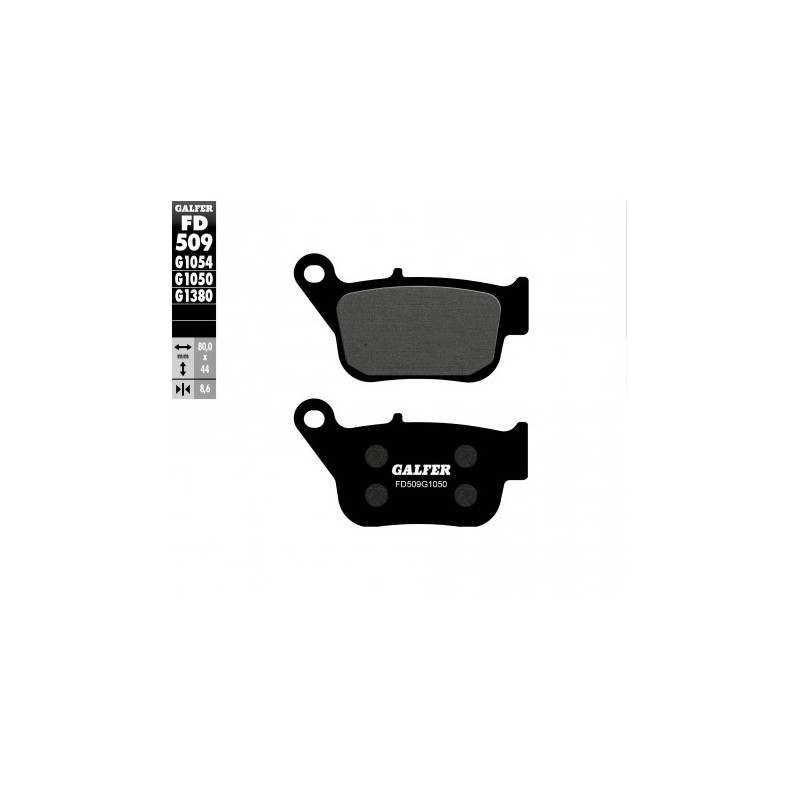 Klocki hamulcowe GALFER KH678 do Yamaha YP 250R X-MAX '14-'17