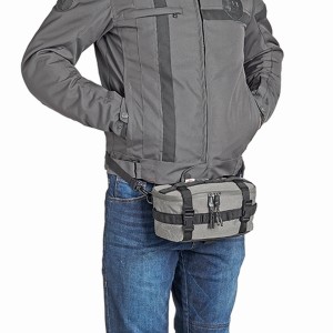 Kappa Torba na Kierownicę 3L Kolor Szary (Może Służyć jako Dodatkowa Torba Doczepiana do RA315) - Inspiring Adventure