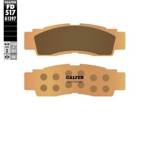 Klocki hamulcowe GALFER KH676 złote ATV Yamaha Wolverine YXZ