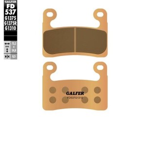 GALFER KLOCKI HAMULCOWE KH724 SPIEK METALICZNY (ZŁOTE) RACING BMW S 1000RR '19-'23: S 1000XR '20-'23: R 1250GS '19-'23: R1