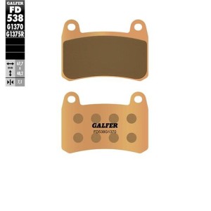 Klocki hamulcowe GALFER KH658 złote Benelli 251S 302S/R TRK 251/302