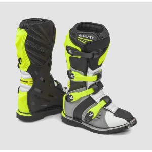 Forma buty off road/cross dziecięce/junior szary/biały/zółty fluo rozmiar 35