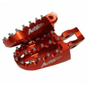 Podnóżki KTM EXC/EXCF 250/300/350/450/500 '17-20 Pomarańczowe (Kpl. 2 szt)