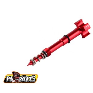 Śruba regulacji składu mieszanki do gaźnika Keihin - kolor czerwony