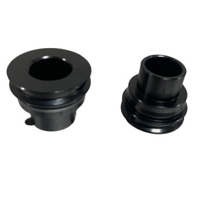 FM-PARTS DYSTANSE / TULEJKI KOŁA TYLNEGO BETA RR / X-TRAINER '14-'25 KOLOR CZARNY