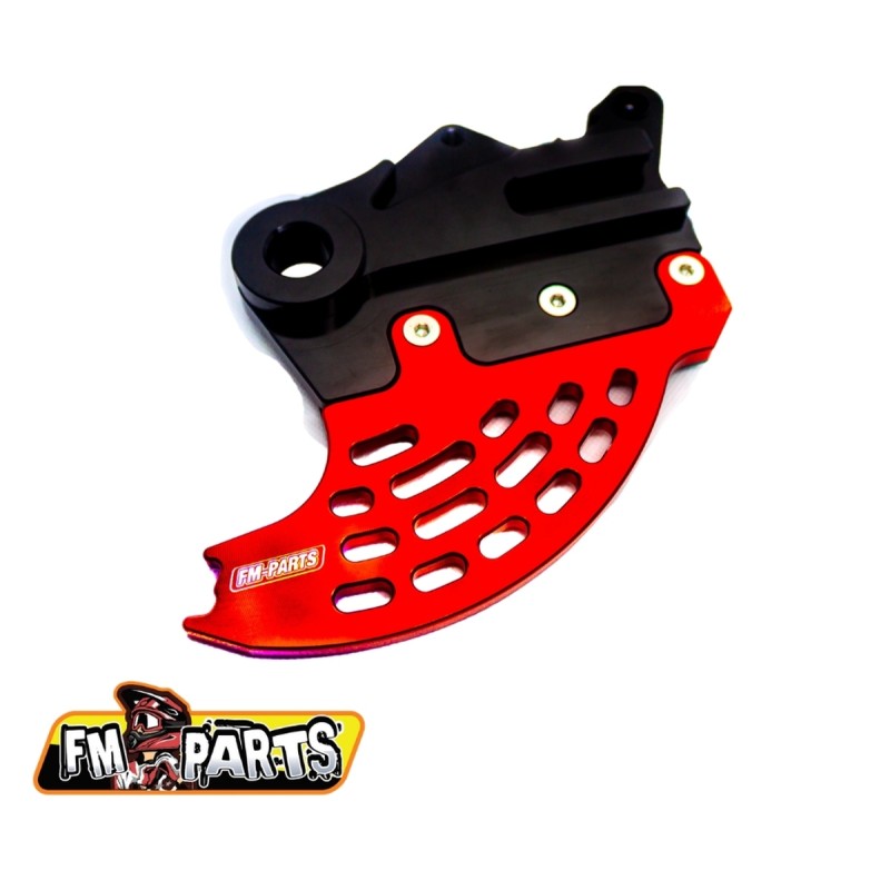 Osłona aluminiowa tarczy hamulcowej tyłnej do BETA 250/300/350 '13-'24 - kolor czerwony