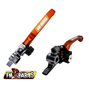 Zestaw dźwigni sprzęgła oraz hamulca do KTM '15-'23 Brembo kolor pomarańczowy