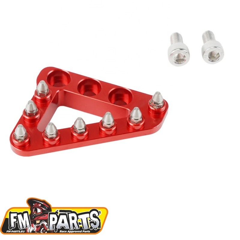 FM-PARTS STOPKA DŹWIGNI HAMULCA TYLNEGO BETA RR/XTRAINER CZERWONA