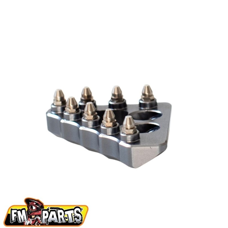 FM-PARTS STOPKA DŹWIGNI HAMULCA TYLNEGO KTM/HUSQVARNA SREBRNA