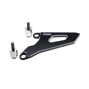 accel osłona zębatki przedniej honda / yamaha kolor czarny