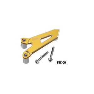 Osłona zębatki przedniej Kawasaki KX 125 03-08, KX 250 05-08, KXF 250 17-20, KXF 450 06-18 - złoty kolor