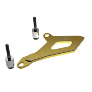 Osłona zębatki przedniej Suzuki DRZ 400 '00-'14 kolor złoty