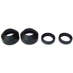Uszczelniacze przedniego zawieszenia olejowe i pyłowe (komplet) - KZ 550, XS 750/849