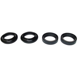 Uszczelniacze przedniego zawieszenia olejowe i pyłowe Yamaha XV535 Virago '88-'03