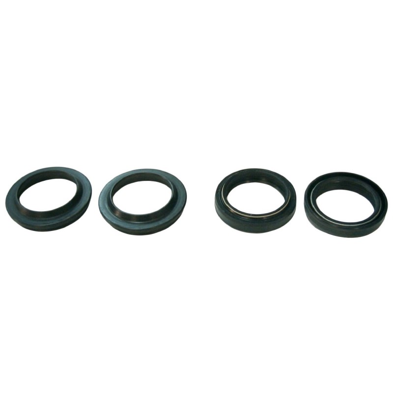 Uszczelniacze przedniego zawieszenia olejowe i pyłowe - komplet do Kawasaki GPX600/750R, GPZ900R, Yamaha XJ600