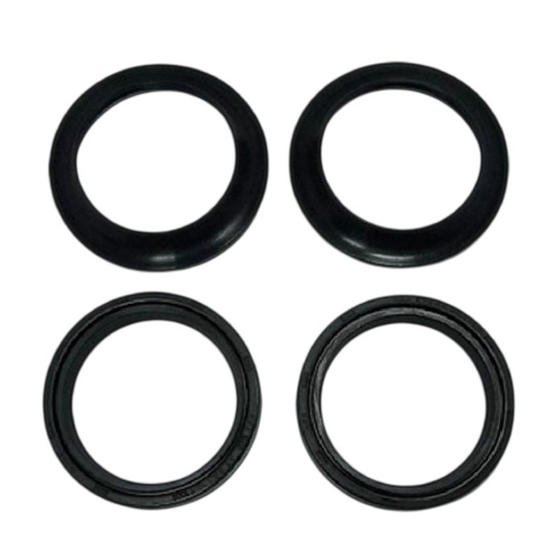Uszczelniacze przedniego zawieszenia olejowe i pyłowe - komplet do Kawasaki ZX6/9R, Suzuki GSX1400 02-07, SV10