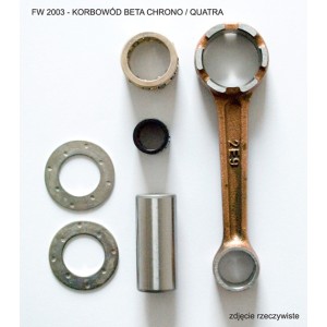 FLYWAY KORBOWÓD BETA CHRONO / QUATRA - Najwyższej jakości korbowód do roweru