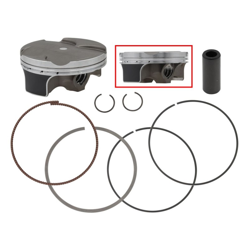 Tłok Namura Kawasaki KXF 250 '21-'24 (77,97mm) - Pierścienie NX-20035R