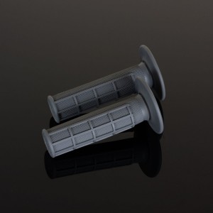 Renthal Manetki MX Single Compound Diamond/Waffle Medium - Szary