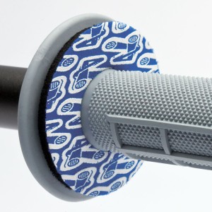 Nakładki Renthal (Pianki Antyodciskowe - Donutzy) na Manetki Niebieskie