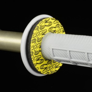 Renthal nakładki na manetki kolor żółty - Pianki antywibracyjne