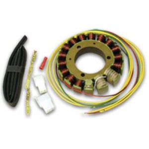 ELECTREX UZWOJENIE ALTERNATORA STATOR HONDA TRX400EX SPORTRAX '99-'08, XL600LM/RM '85-'89, XBR500 '85-'88 (115X54X18 MM)