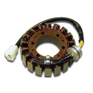 ELECTREX UZWOJENIE ALTERNATORA STATOR HONDA GL 1100 ORAZ GL 1200, GL1000 (115X54X28MM) (G06) Z PRZEWODAMI I WTYCZKĄ