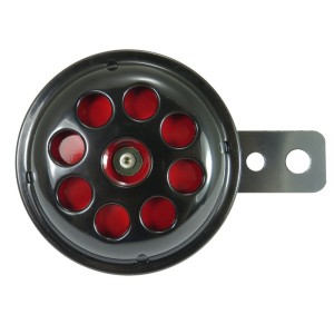 Gauss Klakson Sygnał Dźwiękowy 70mm Czarny-Czerwony