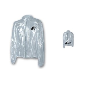 UFO Kurtka Przeciwdeszczowa, Przeźroczysta Rozmiar XXXL