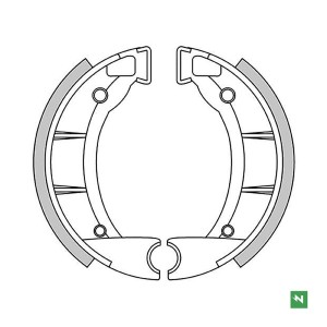 Wyprzedaż szczęk hamulcowych Newfren do Benelli Citybike 50, S50, Scooty 50, Fantic Issimo 50, Garelli Basic/Noi/VIP