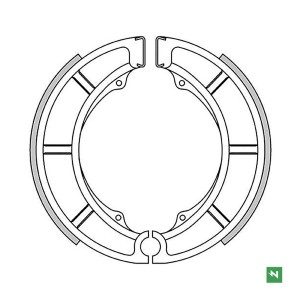 Nowe szczęki hamulcowe FTR do Suzuki LT-F 300/400, VS 600 Intruder, VS 800 Intruder