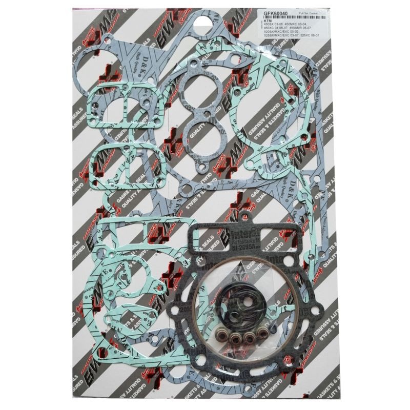 Komplet uszczelek BEARING WORX do KTM MXC-G 450, SX 450, XC 450, SX 525, EXC 525 RACING