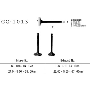 Vesrah Zawór Wydechowy Honda ATC 90 '71-'78, ATC 110 '79-'85, CT 90 '70-'79, ST 90 '73-'75