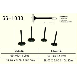 Zawór ssący VESRAH do modeli Honda TRX 400 EX '99-'08, XR 400 '96-'06, TRX 500 FGA/FPA '04-'14 (OEM: 14711-HN2-000,14)