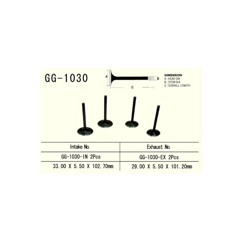 Zawór ssący VESRAH do modeli Honda TRX 400 EX '99-'08, XR 400 '96-'06, TRX 500 FGA/FPA '04-'14 (OEM: 14711-HN2-000,14)