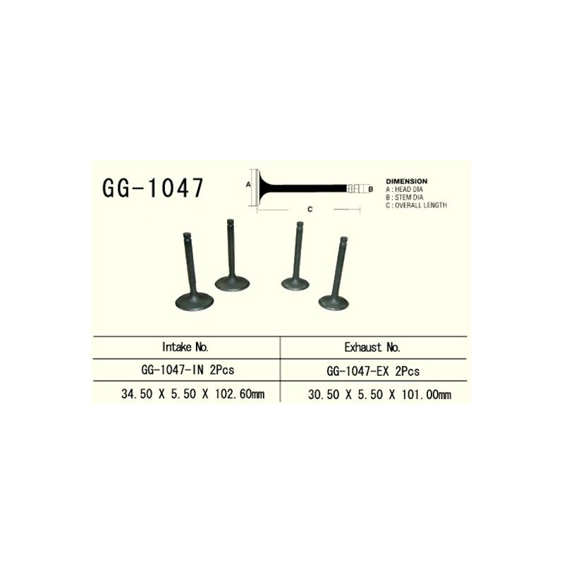 Vesrah Zawór Wydechowy Honda TRX 650/680 '03-'17 (OEM: 14721-HN8-000, GG-HL3-A00)