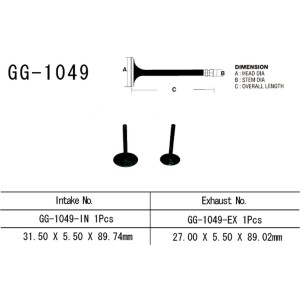 VESRAH ZAWÓR SSĄCY HONDA CRF 230 '03-20' (OEM: 14711-KBB-900) - Made in Japan